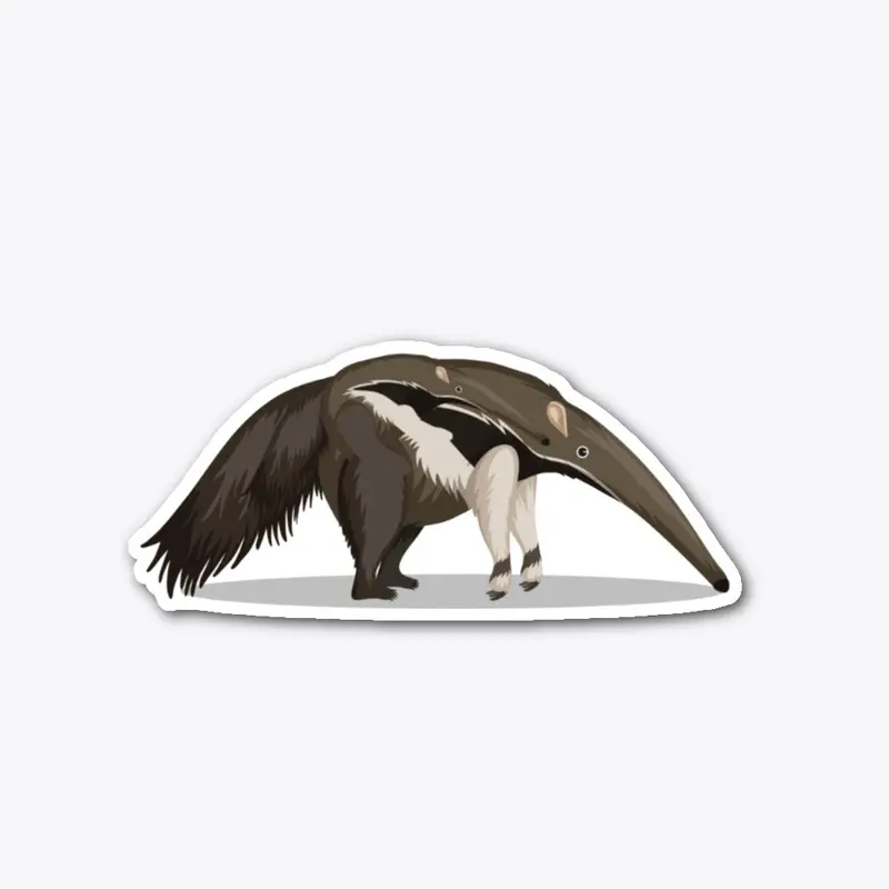 Giant anteater (Myrmecophaga tridactyla)